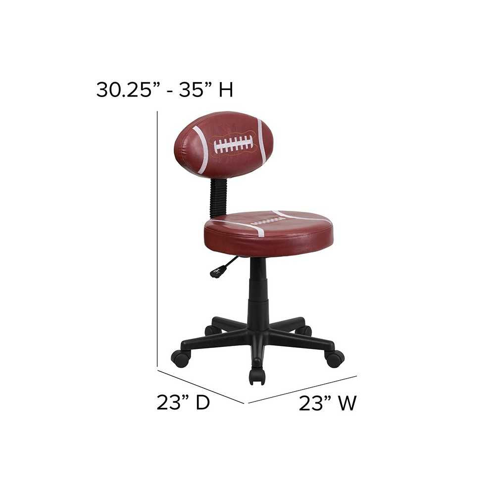 Football Swivel Task Office Chair