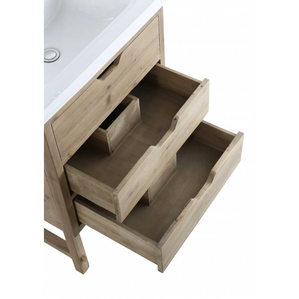 Fredric 24" Single Sink Vanity in Natural