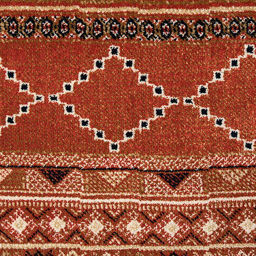 Orian Mardi Gras Zemmour Red 63"X90"