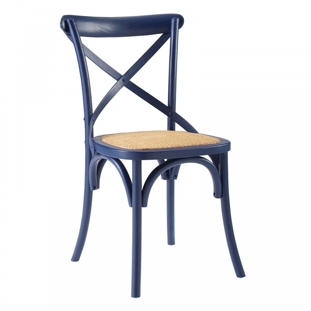 Gear Dining Side Chair Set of 2, Midnight Blue