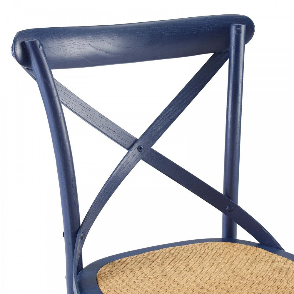 Gear Dining Side Chair Set of 2, Midnight Blue