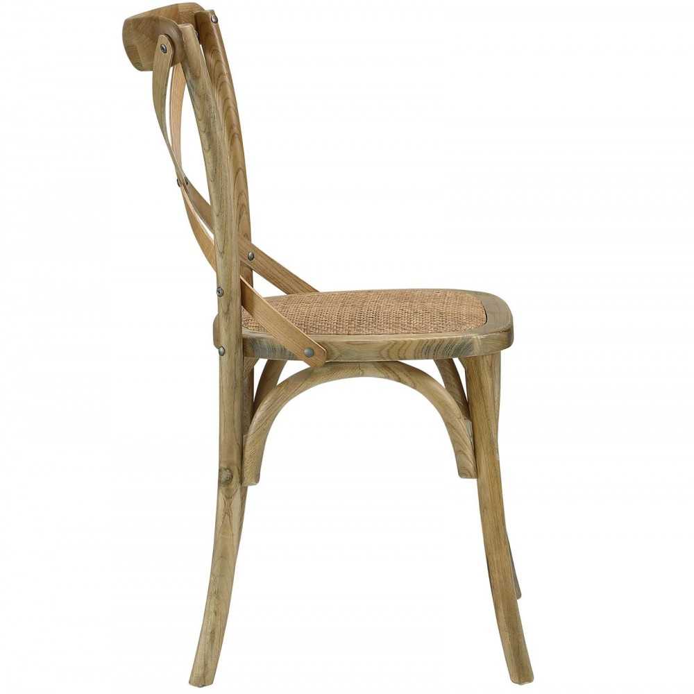 Gear Dining Side Chair Set of 2, Natural