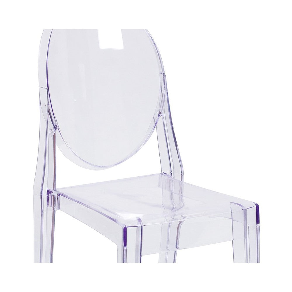 Ghost Side Chair in Transparent Crystal