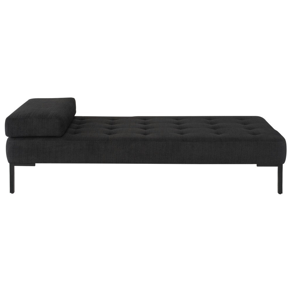Giulia Coal Fabric Daybed Sofa
