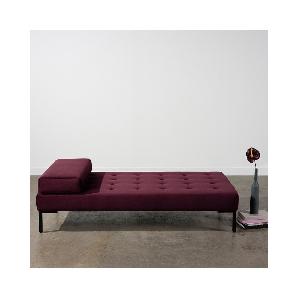 Giulia Mulberry Fabric Daybed Sofa