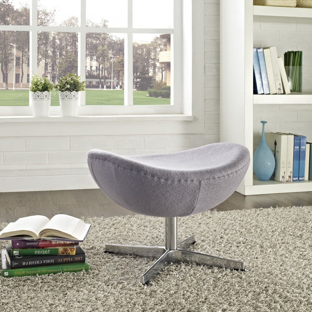 Glove Wool Ottoman