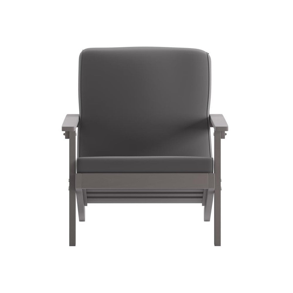 Gray Chair & Gray Cushions