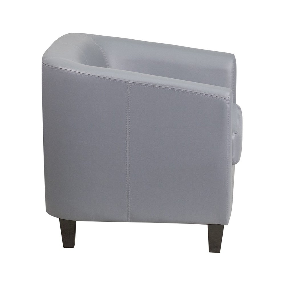 Gray LeatherSoft Lounge Chair