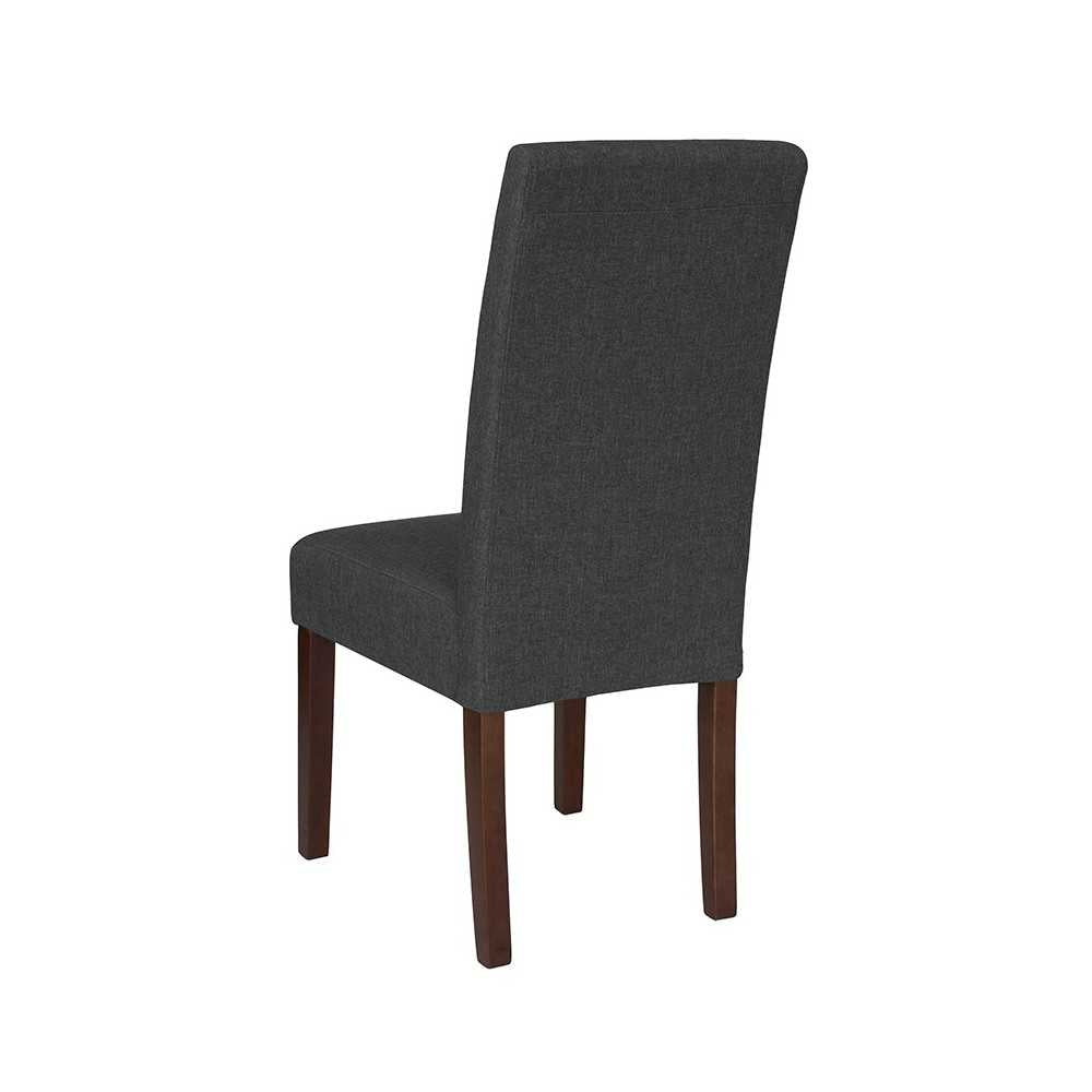 Greenwich Series Gray Fabric Parsons Chair