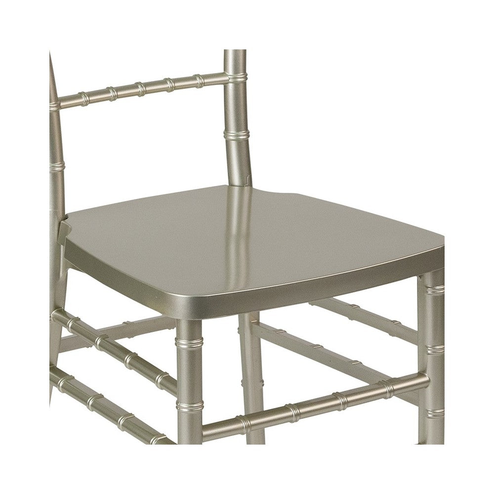 HERCULES PREMIUM Series Champagne Resin Stacking Chiavari Chair