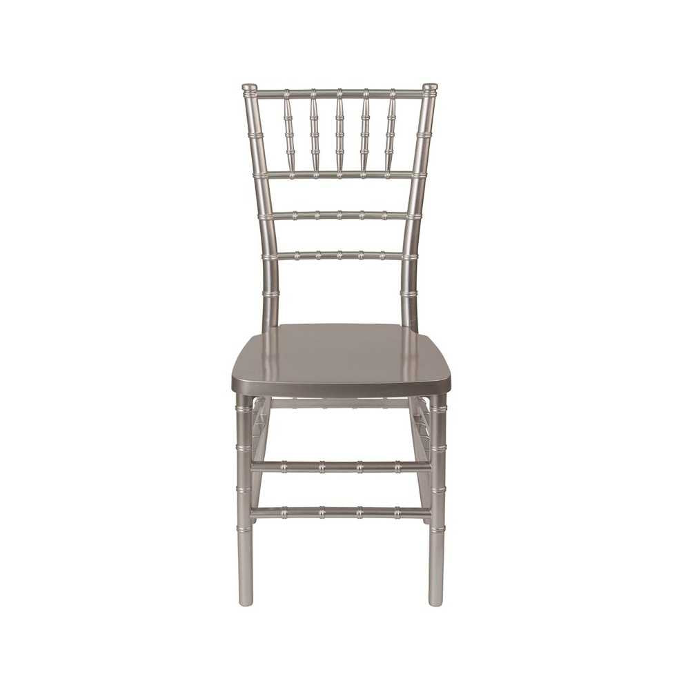 HERCULES PREMIUM Series Pewter Resin Stacking Chiavari Chair