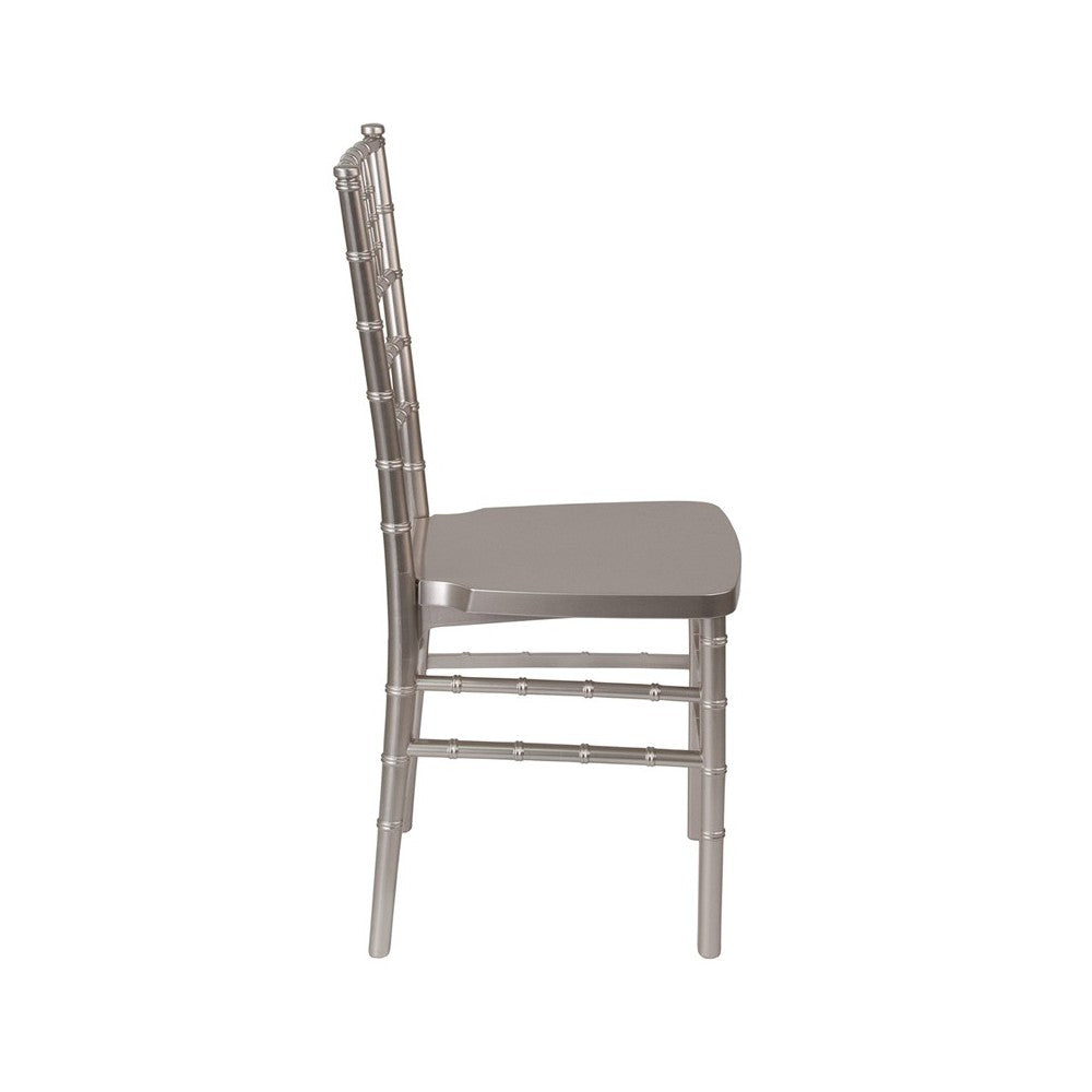 HERCULES PREMIUM Series Pewter Resin Stacking Chiavari Chair