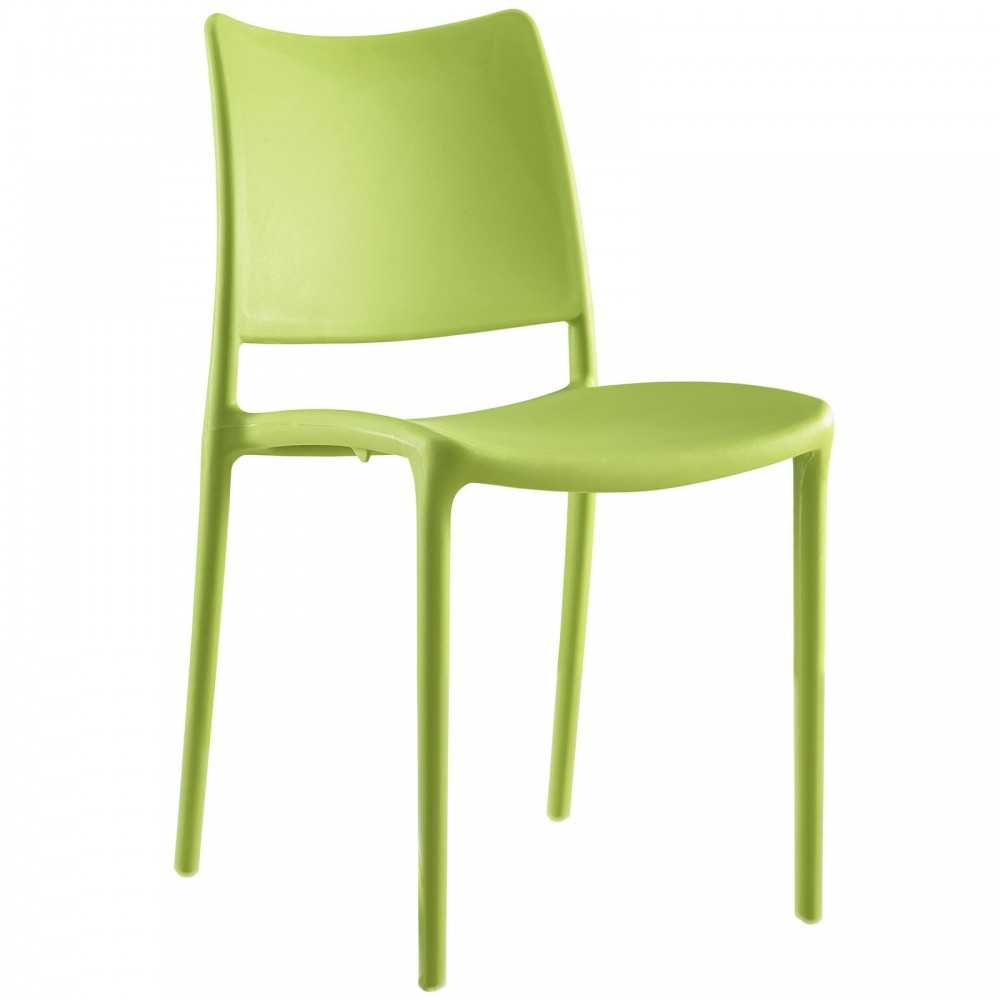 Hipster Dining Side Chair Set of 4, Green