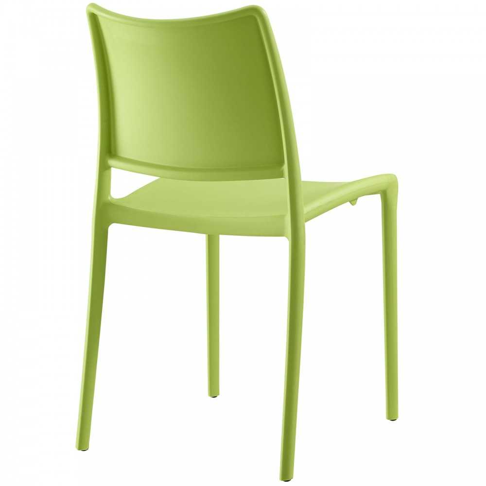 Hipster Dining Side Chair Set of 4, Green