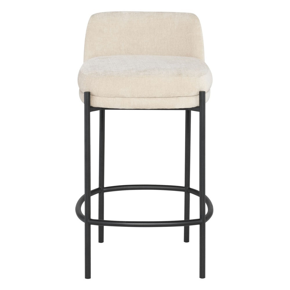 Inna Almond Fabric Counter Stool, HGMV250