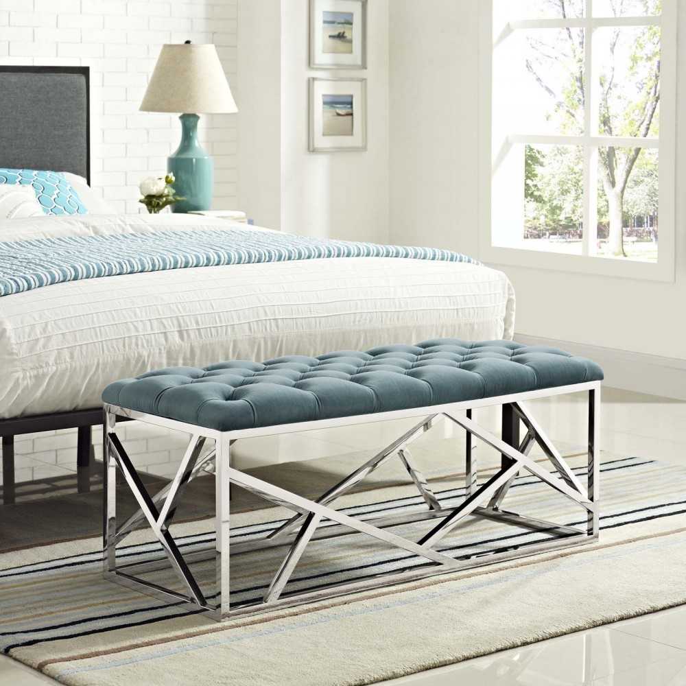 Intersperse Bench, Sea Blue