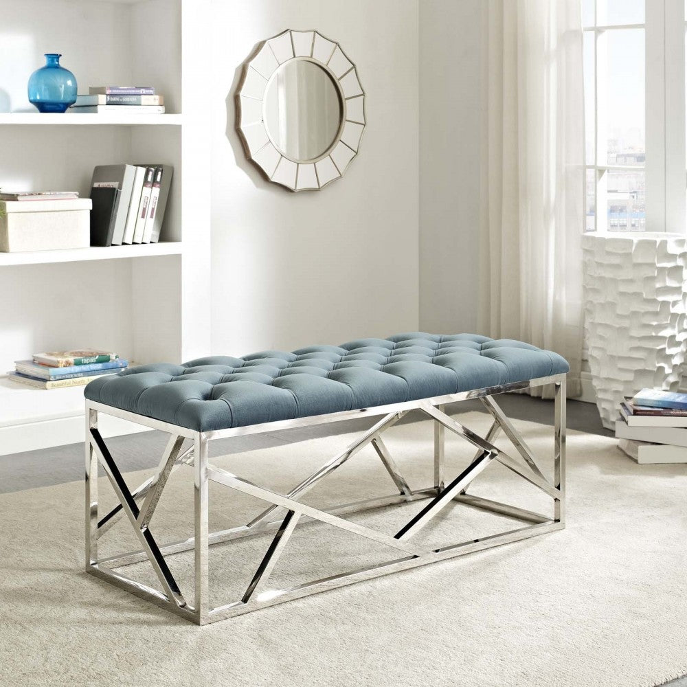 Intersperse Bench, Sea Blue
