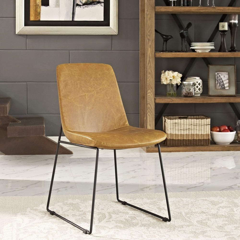 Invite Dining Side Chair, Tan
