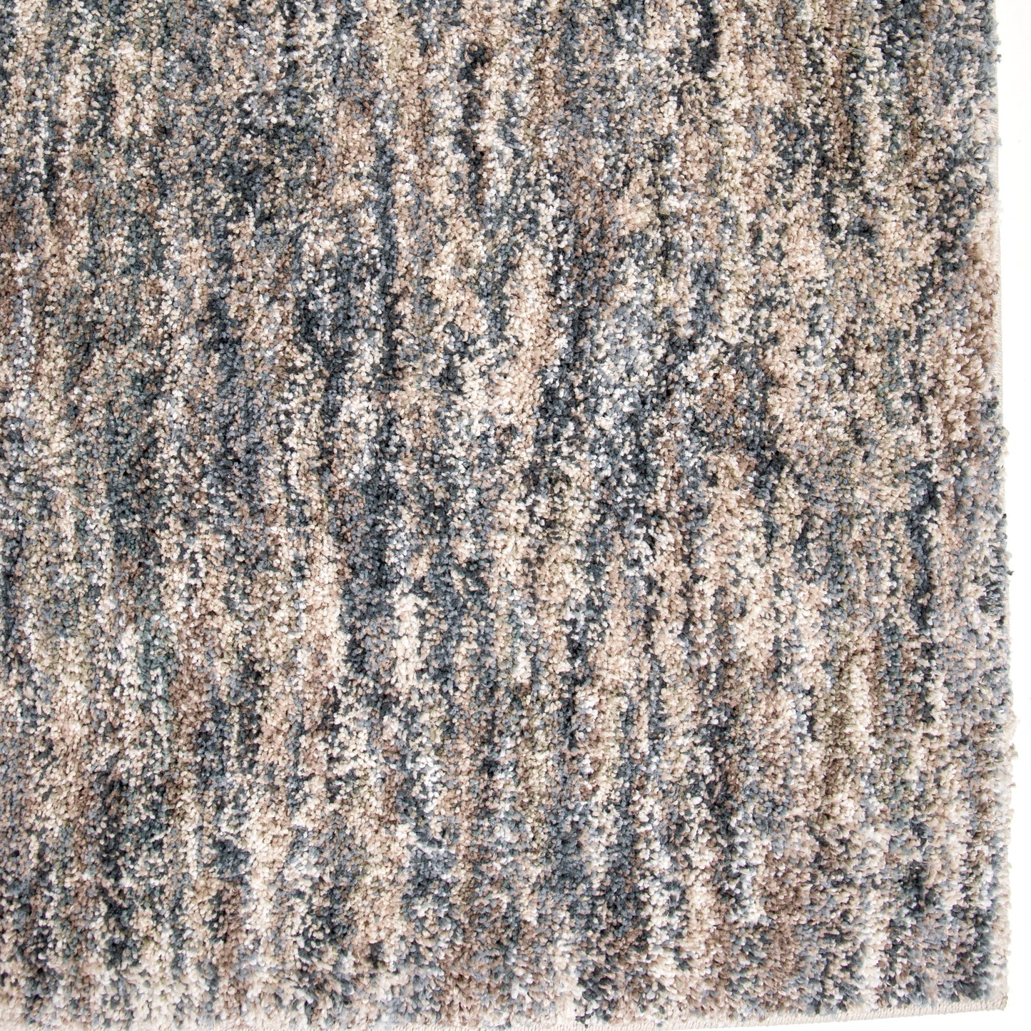 Palmetto Living Multi Solid Muted Blue 6'7" X 9'6"