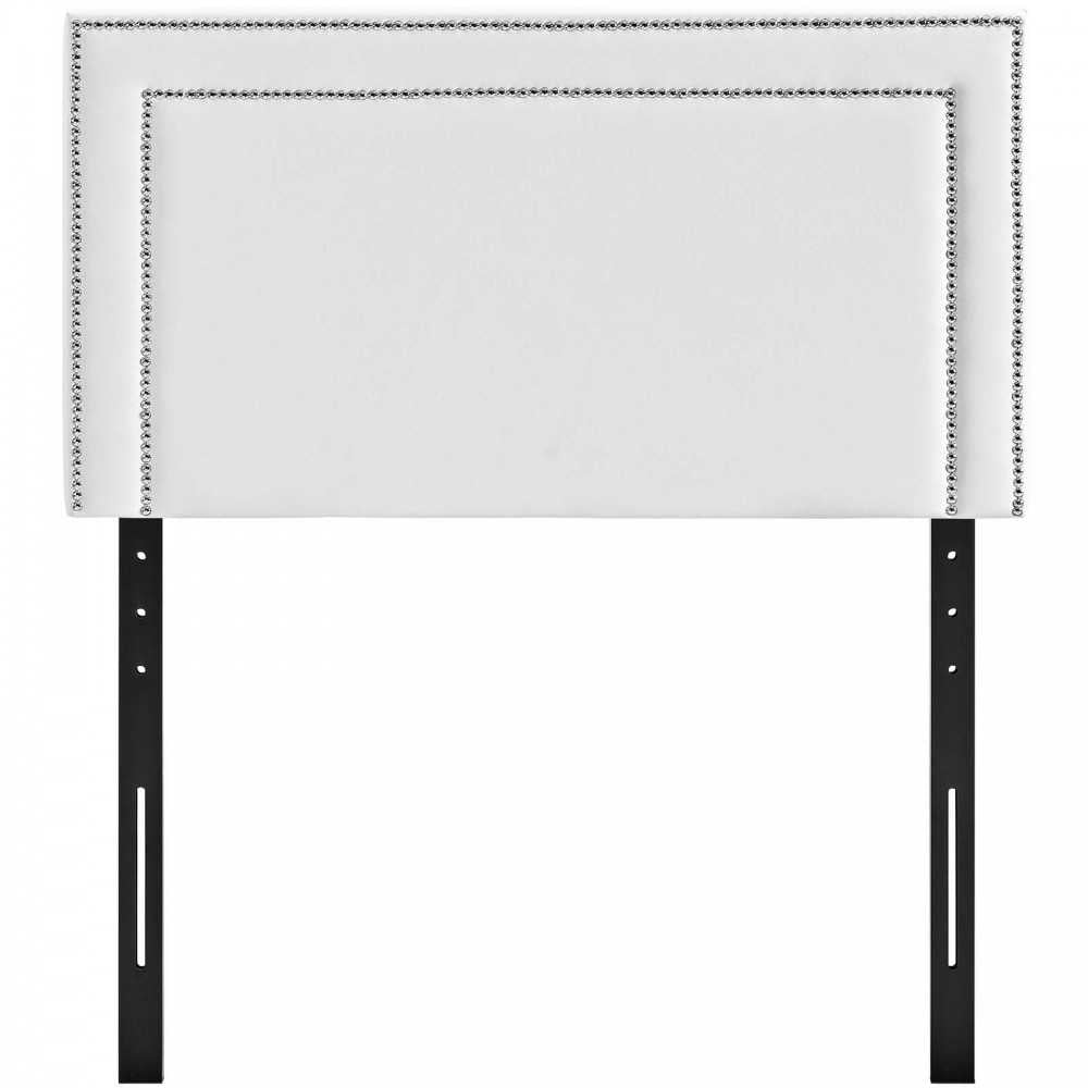 Jessamine Twin Upholstered Vinyl Headboard