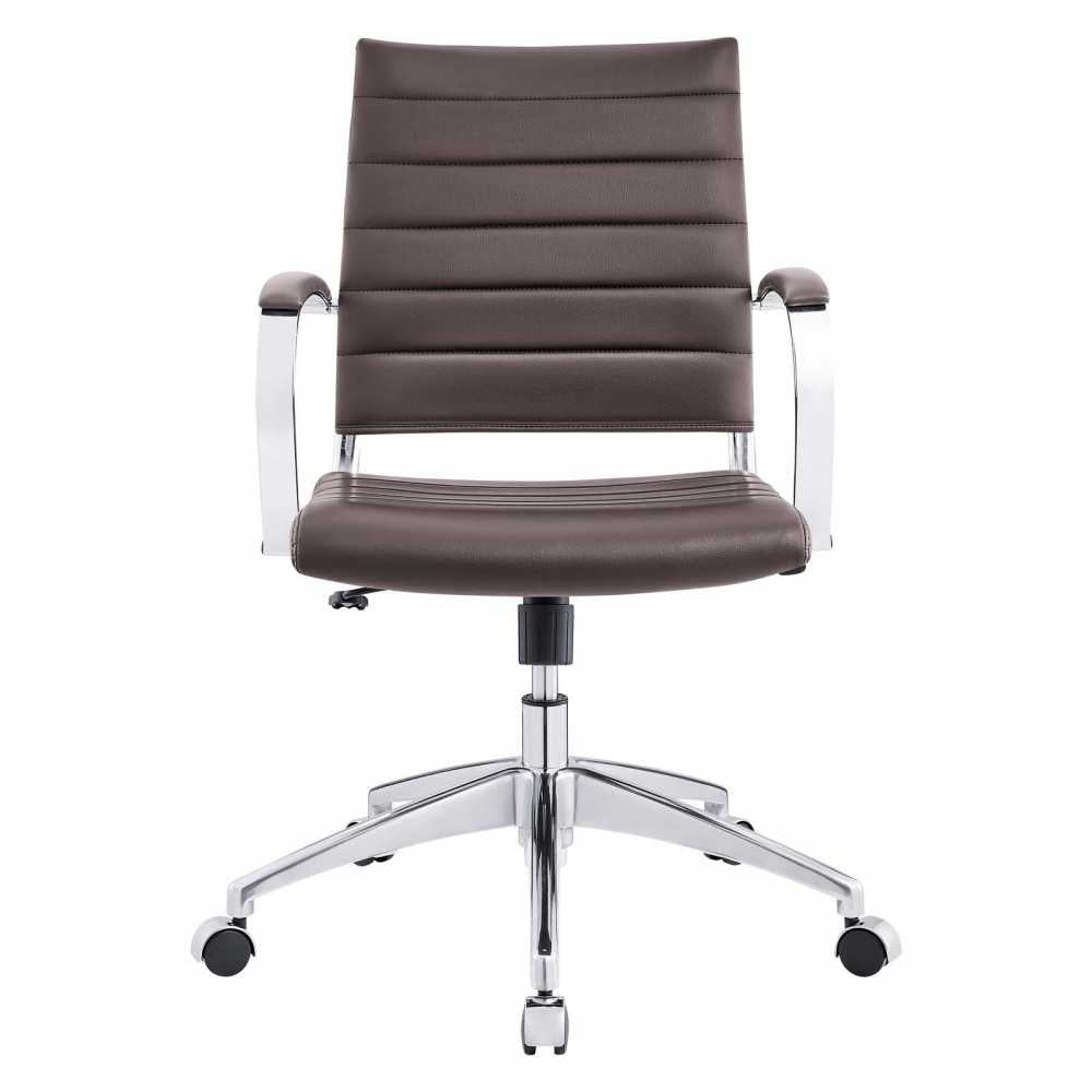 Jive Mid Back Office Chair, Brown, EEI-273-BRN