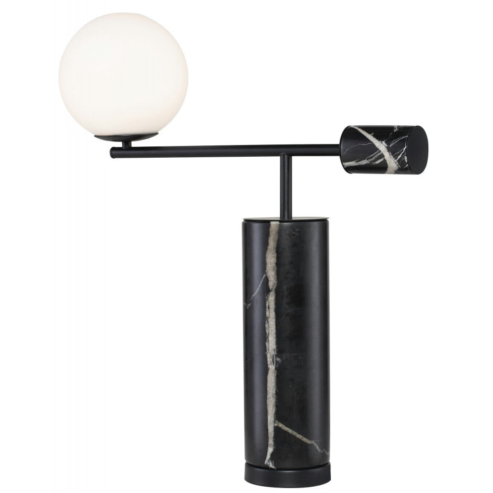Justine White Stone Table Lighting