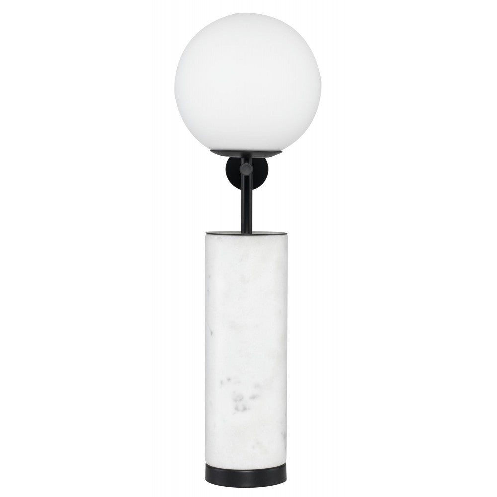 Justine White Stone Table Lighting