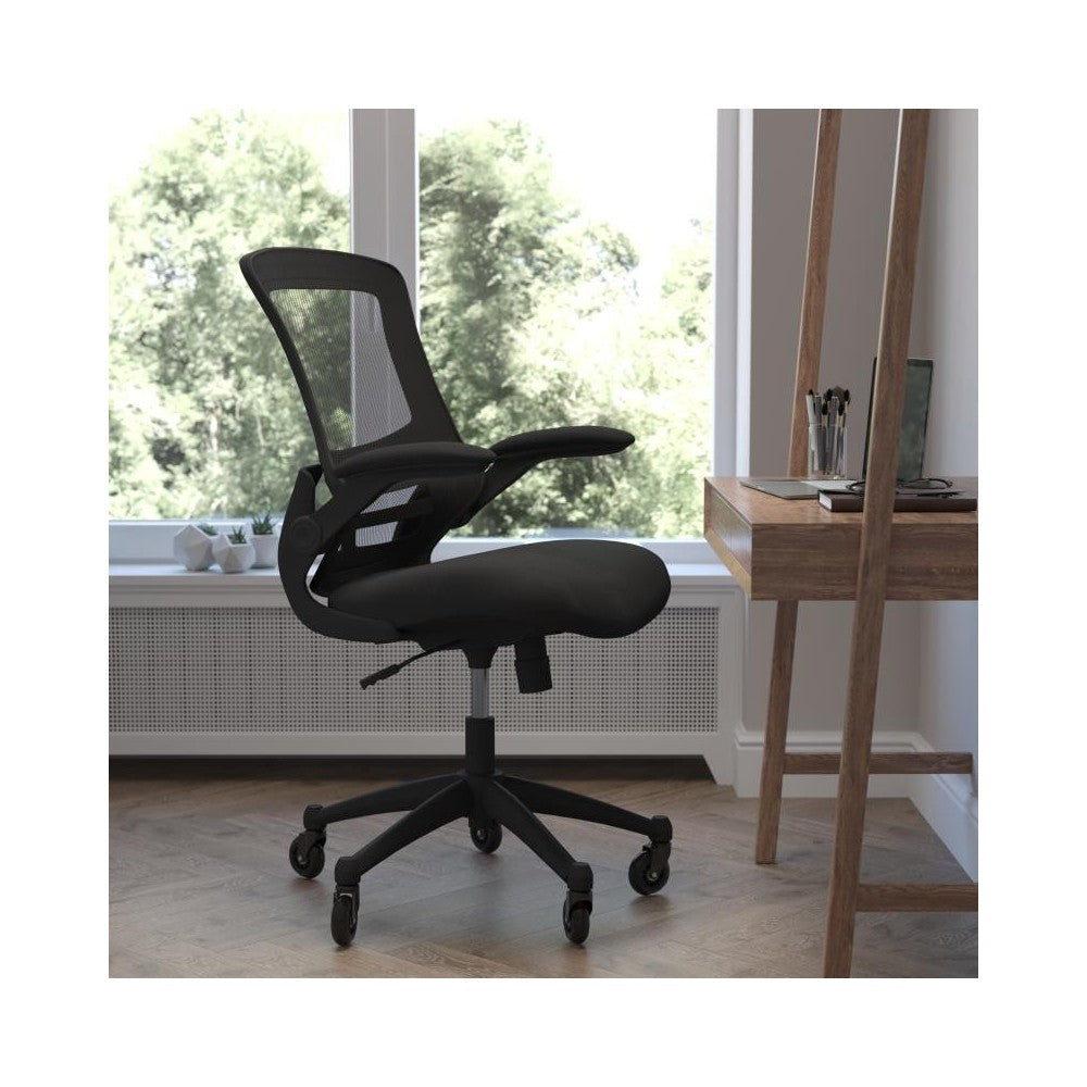 Kelista Mid-Back Chair with Roller Wheels