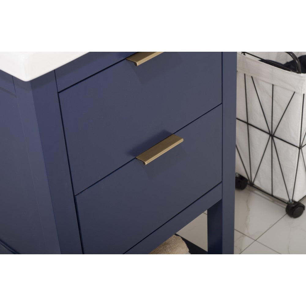 Klein 20" Single Sink Vanity In Blue