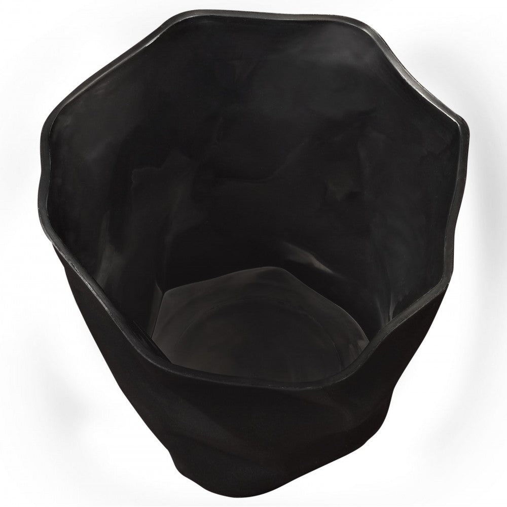 Lava Pencil Holder, Black