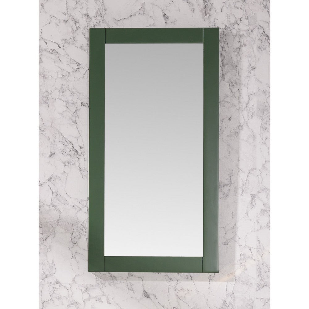 Legion Furniture 16" Pewter Vogue Green Mirror