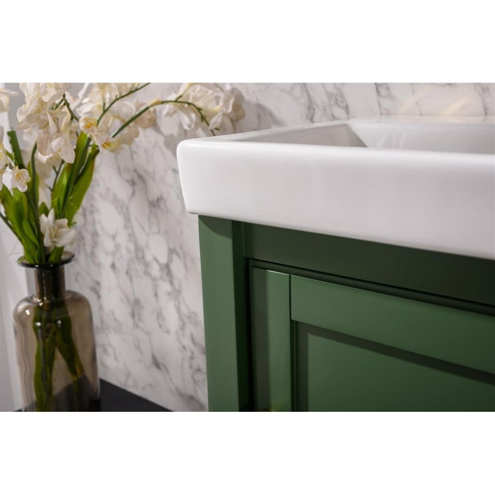 Legion Furniture 18" Pewter Green Sink Vanity