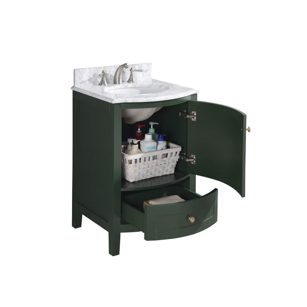 Legion Furniture 24" Vogue Green Bathroom Vanity - Pvc