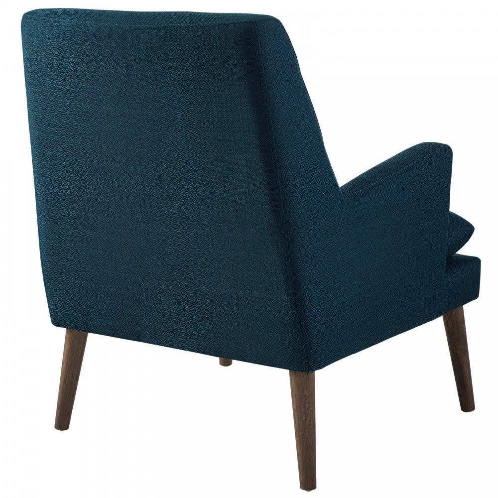 Leisure Upholstered Lounge Chair, Azure