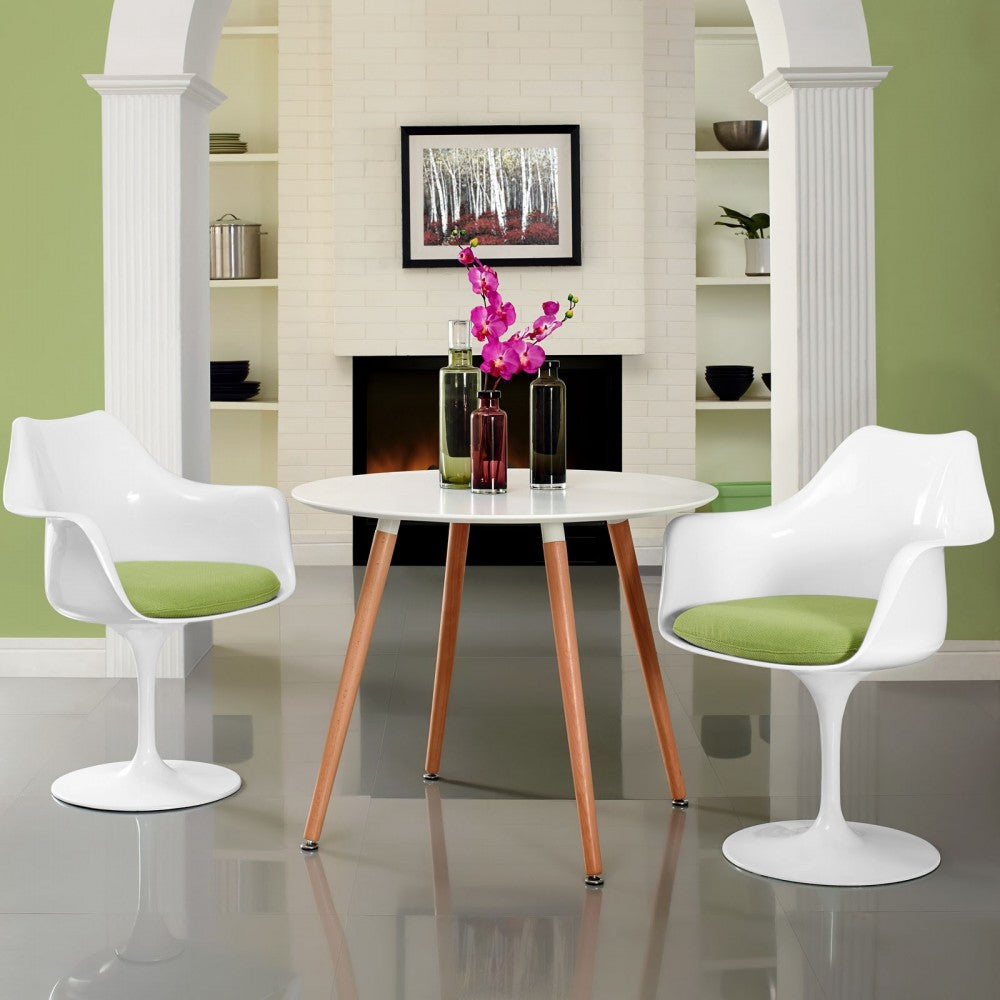 Lippa Dining Armchair Set of 2, Green