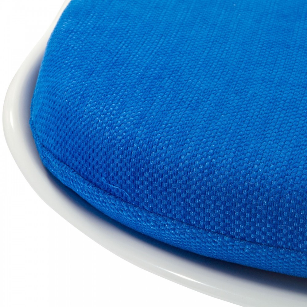 Lippa Dining Side Chair Fabric Set of 4, Blue