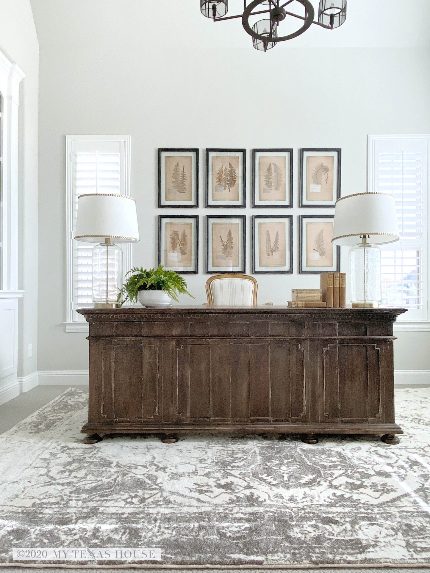 My Texas House by Orian Faded Heirloom Natural 63"X90"