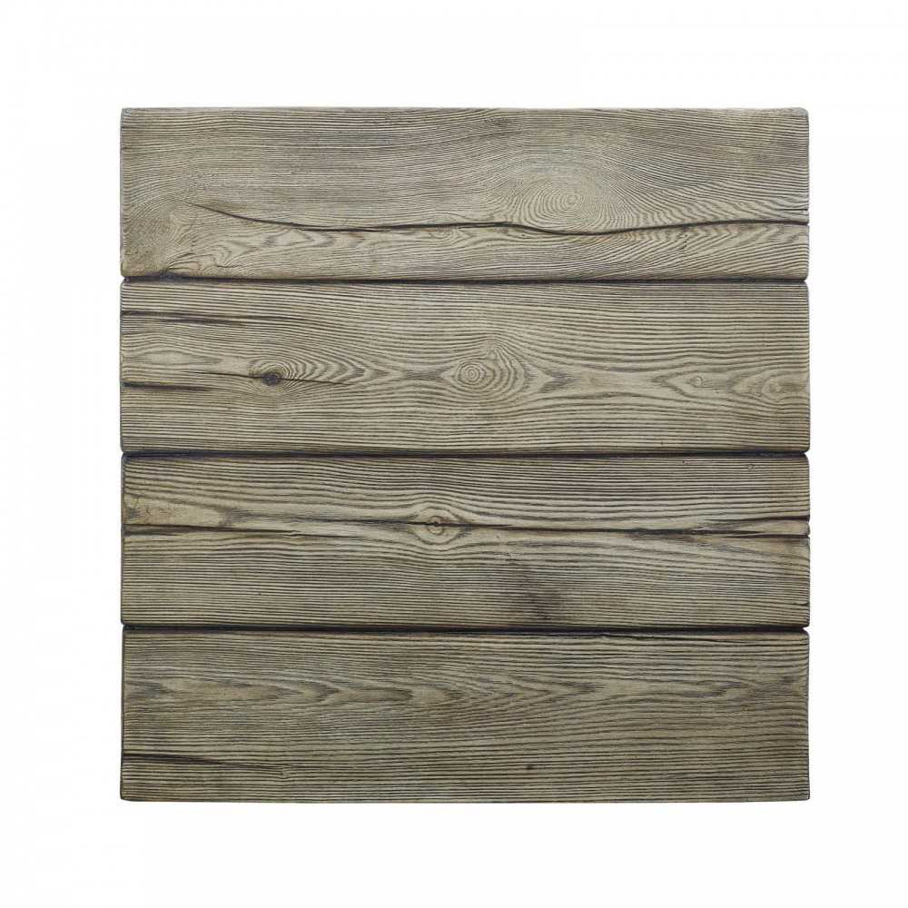 Manteo Rustic Coastal Outdoor Patio Side Table