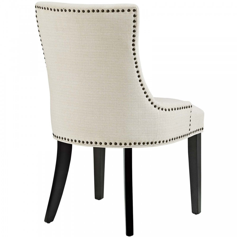 mar Dining Side Chair Fabric Set of 2, Beige