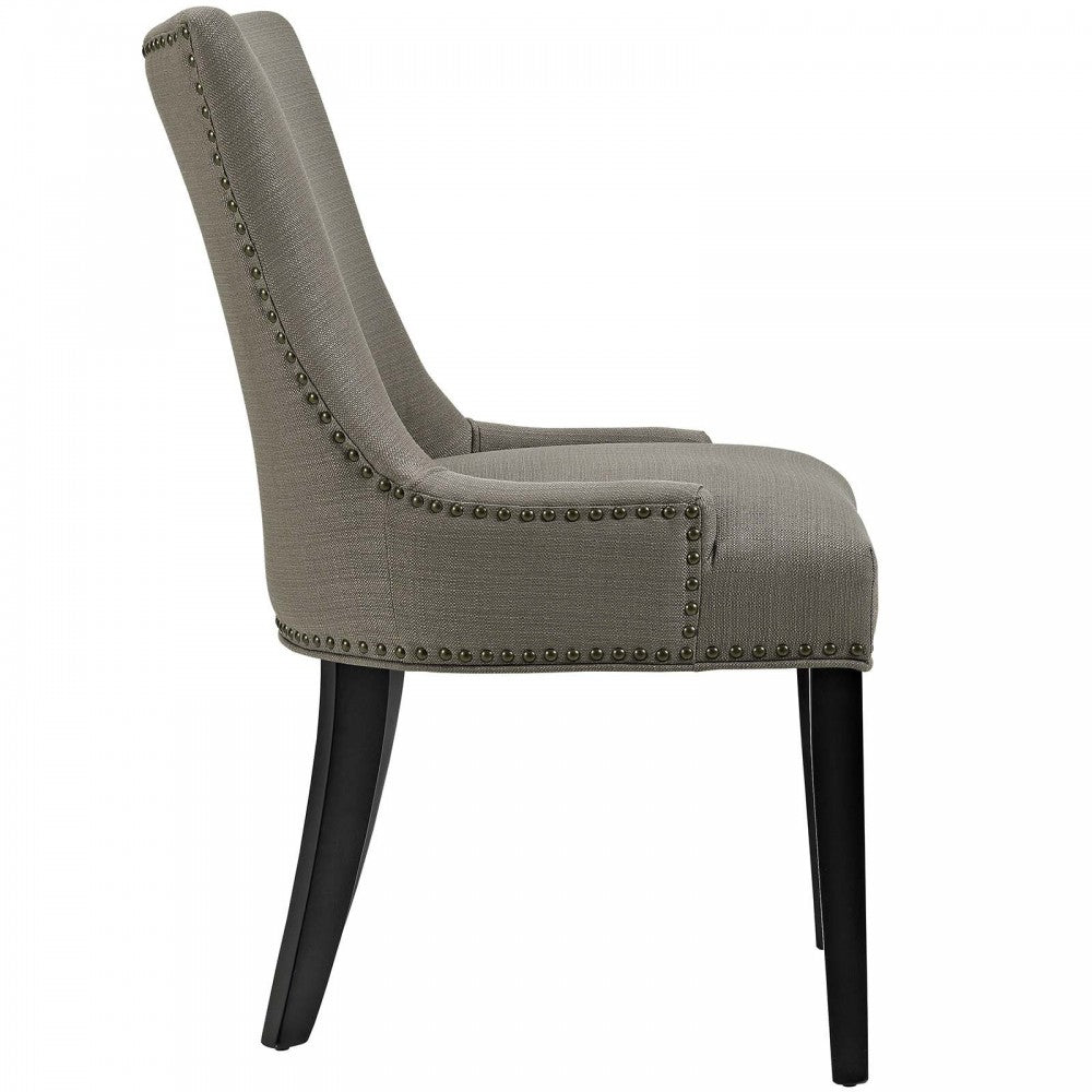 mar Dining Side Chair Fabric Set of 2, Granite