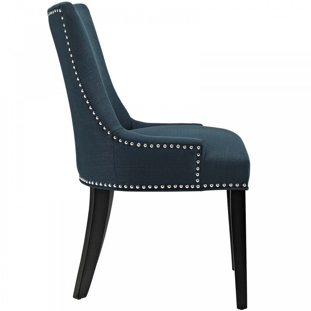 mar Dining Side Chair Fabric Set of 2, Azure