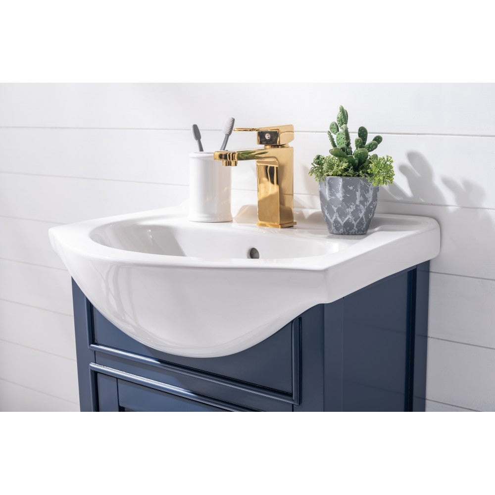 Marian 20" Single Sink Vanity In Blue