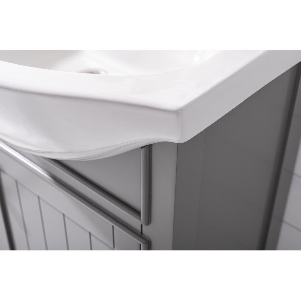 Marian 20" Single Sink Vanity In Gray