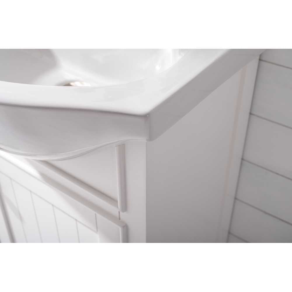 Marian 20" Single Sink Vanity In White