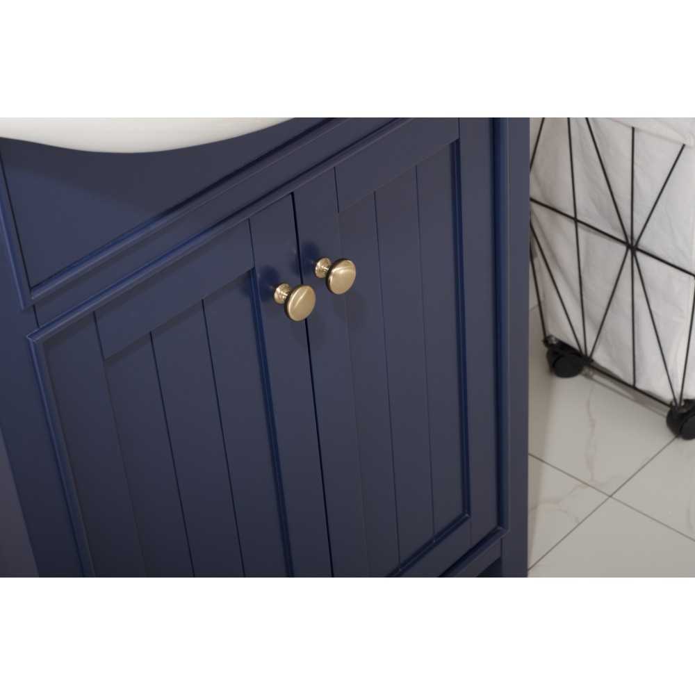Marian 24" Single Sink Vanity In Blue