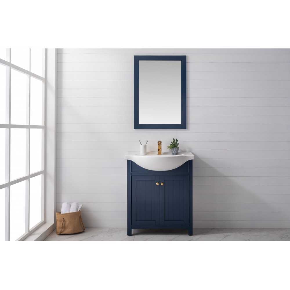 Marian 30" Single Sink Vanity In Blue