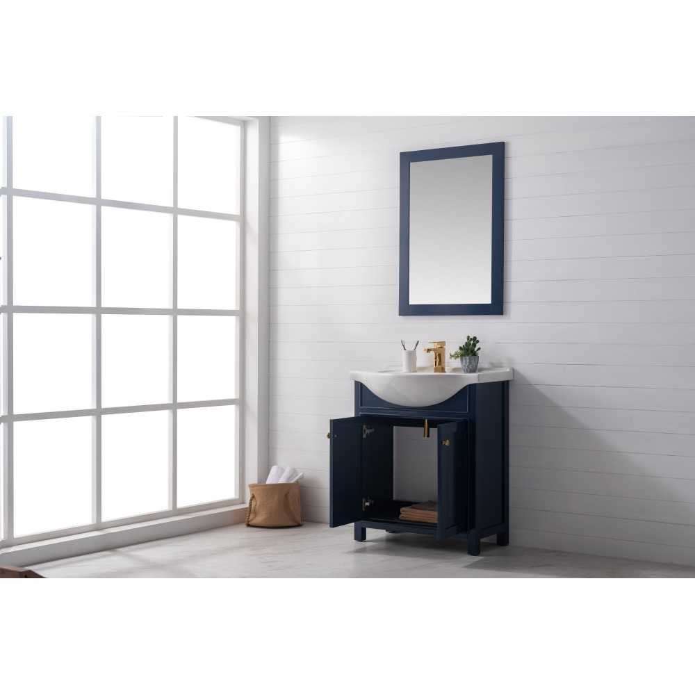 Marian 30" Single Sink Vanity In Blue