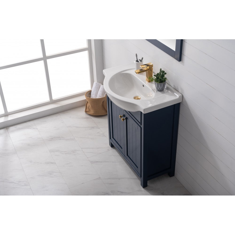Marian 30" Single Sink Vanity In Blue