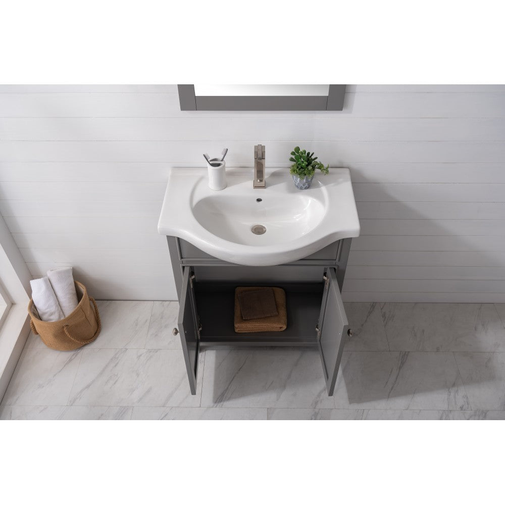Marian 30" Single Sink Vanity In Gray