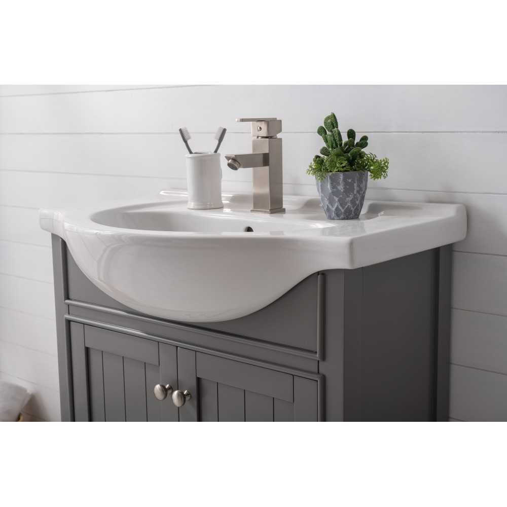 Marian 30" Single Sink Vanity In Gray
